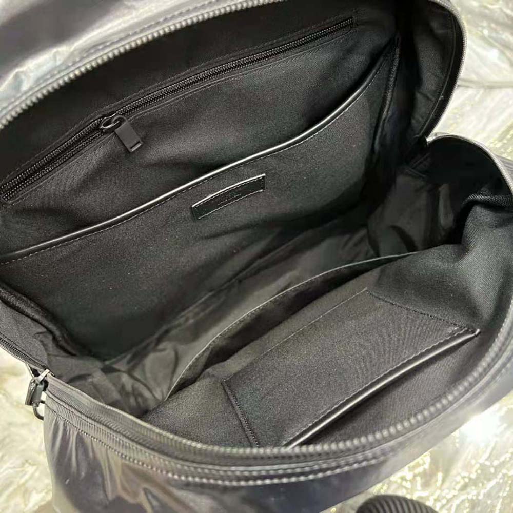 Saint Laurent YSL Women Nuxx Backpack in Nylon-Black - image 10