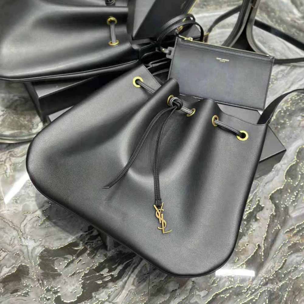 Saint Laurent YSL Women Paris Vii Large Flat Hobo Bag in Crocodile-Embossed Leather - image 6
