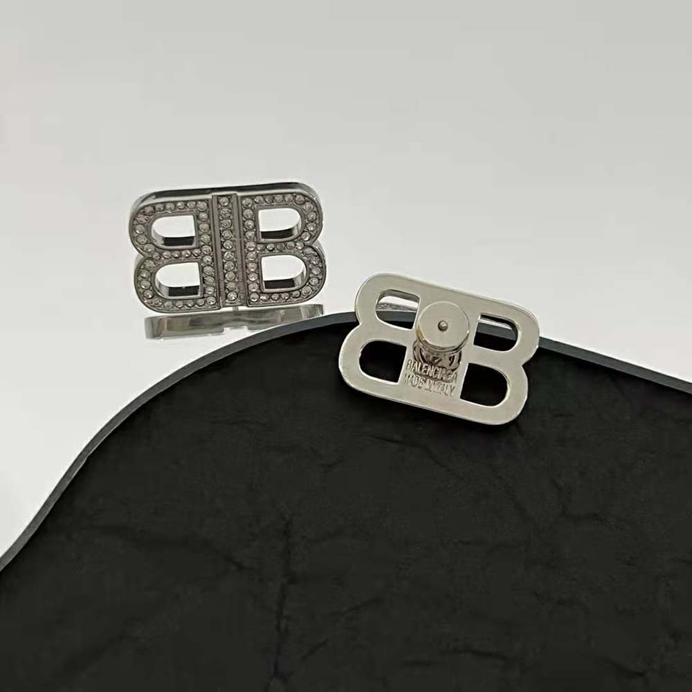 Balenciaga Women BB 2.0 XS Earrings displayed on white background