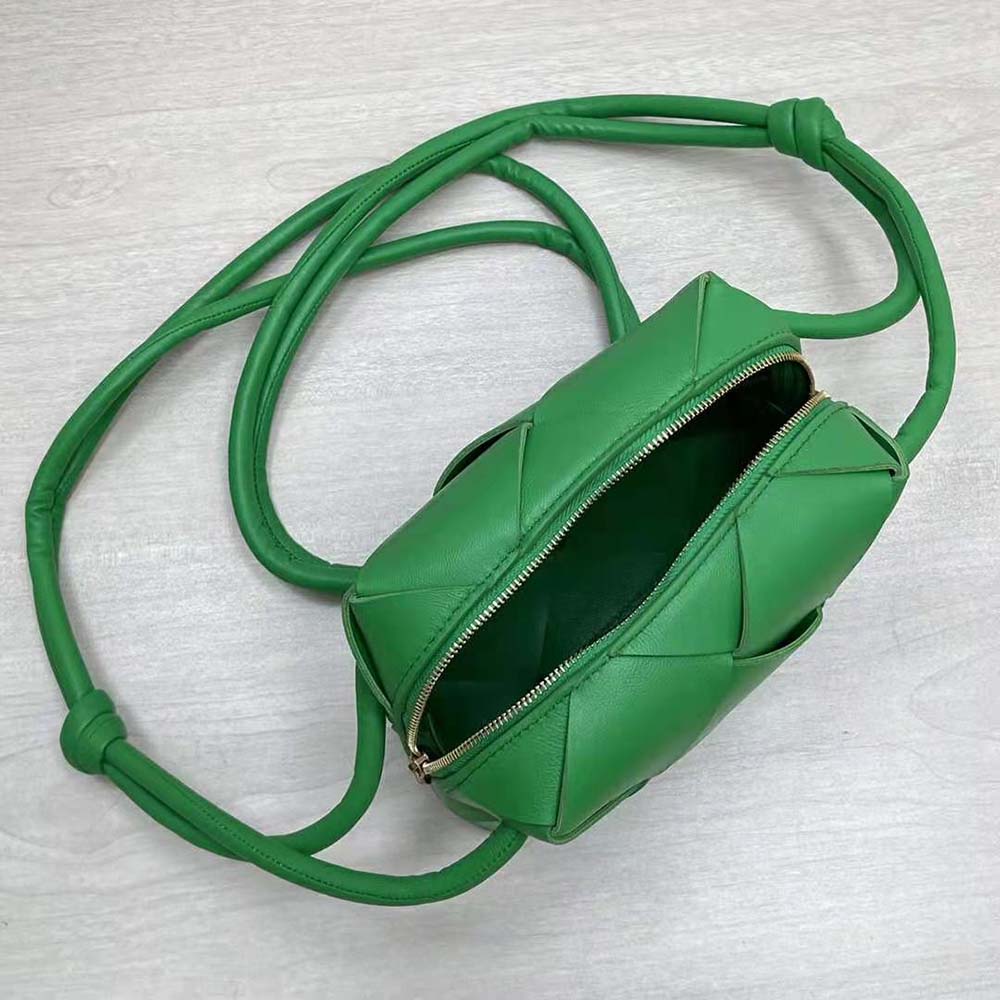 Bottega Veneta Women Mini Cassette Camera Bag-Green - image 6