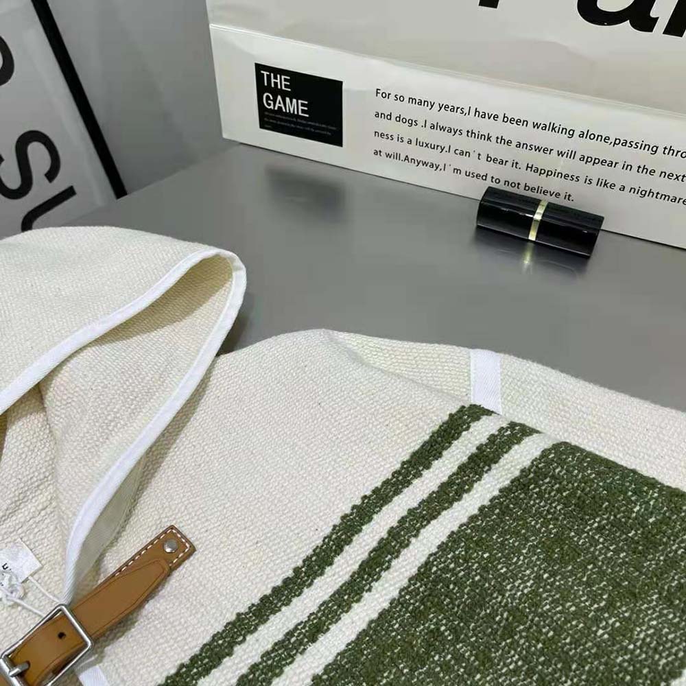 Celine Women Hooded Cardigan in Striped Tweed - image 5