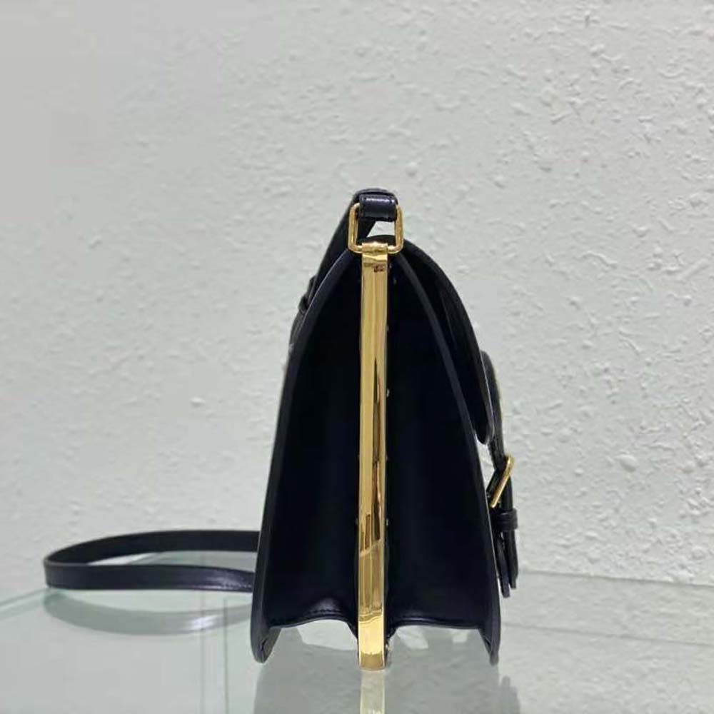 Dior Women Bobby Frame Bag Black Box Calfskin - image 5