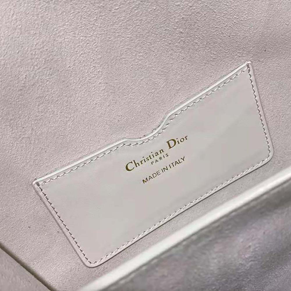 Dior Women Bobby Frame Bag Latte Box Calfskin - image 10