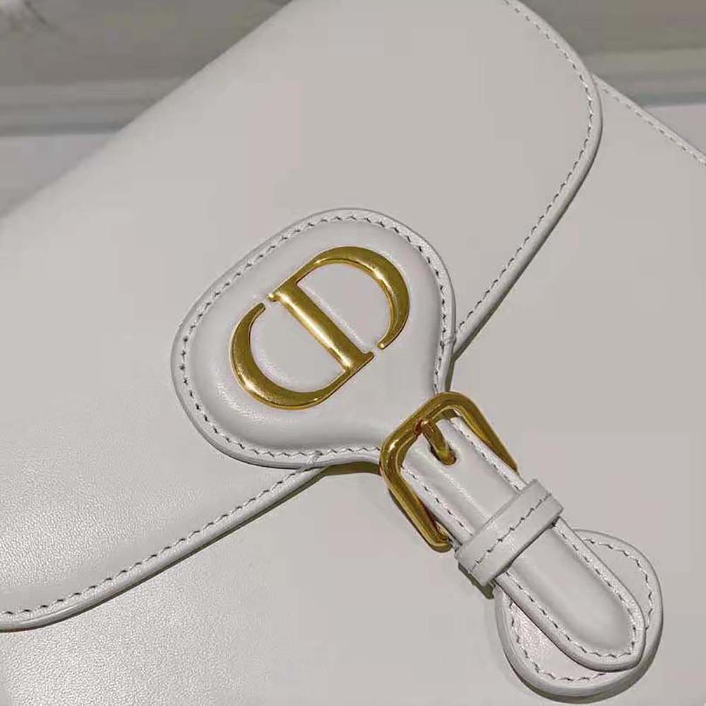 Dior Women Bobby Frame Bag Latte Box Calfskin - image 8