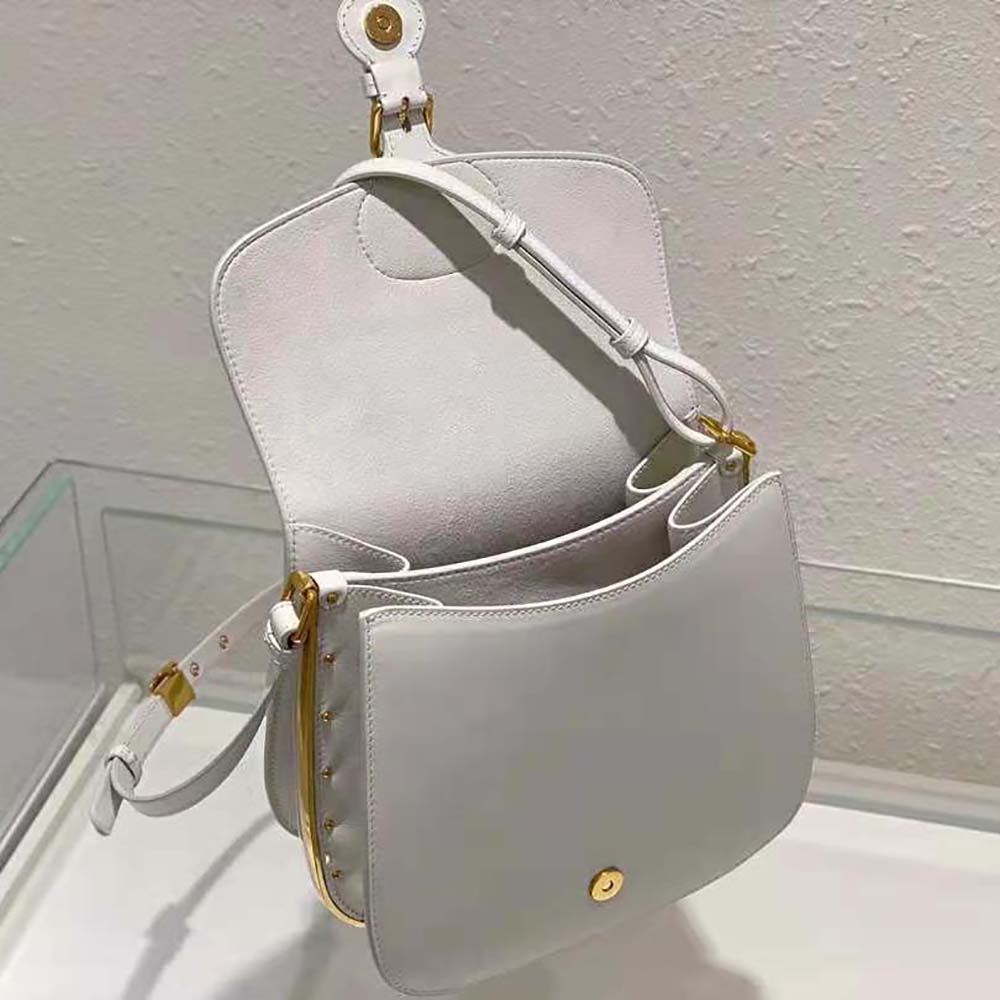 Dior Women Bobby Frame Bag Latte Box Calfskin - image 7