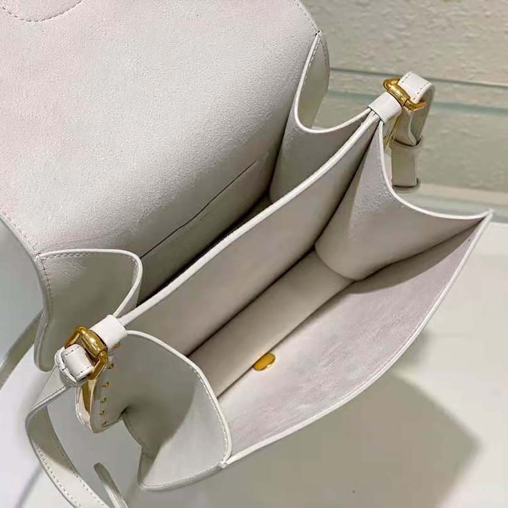 Dior Women Bobby Frame Bag Latte Box Calfskin - image 9