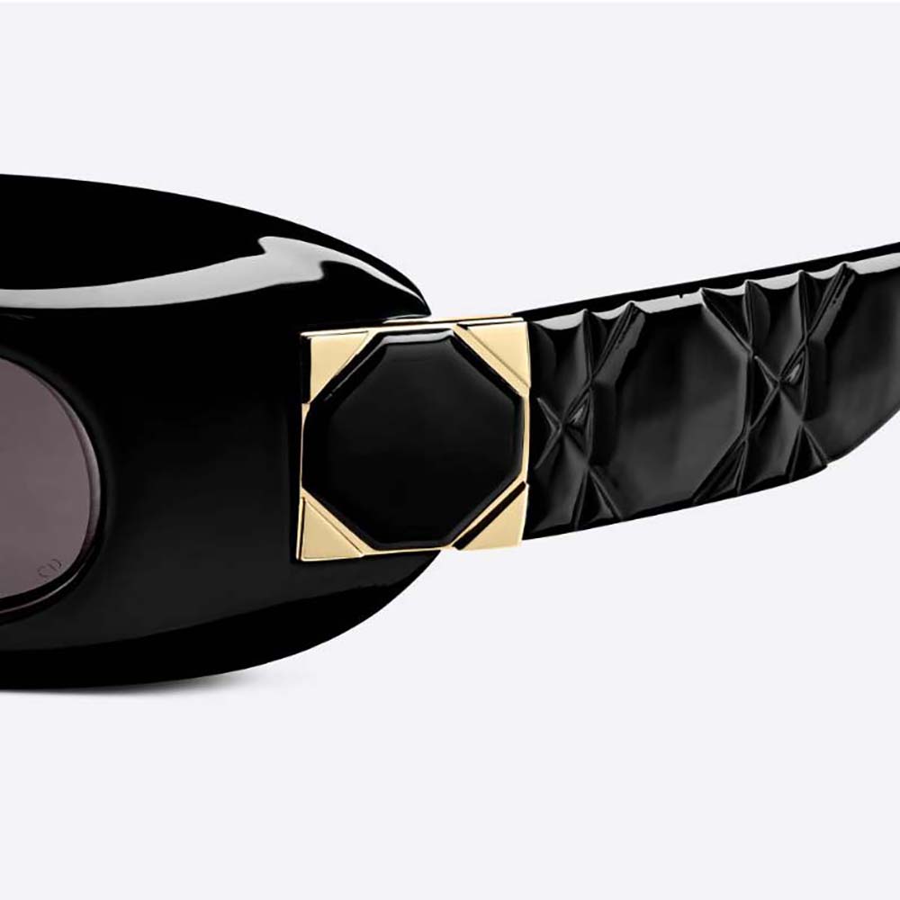 Dior Women Lady 95.22 Black Rounded Sunglasses - image 4