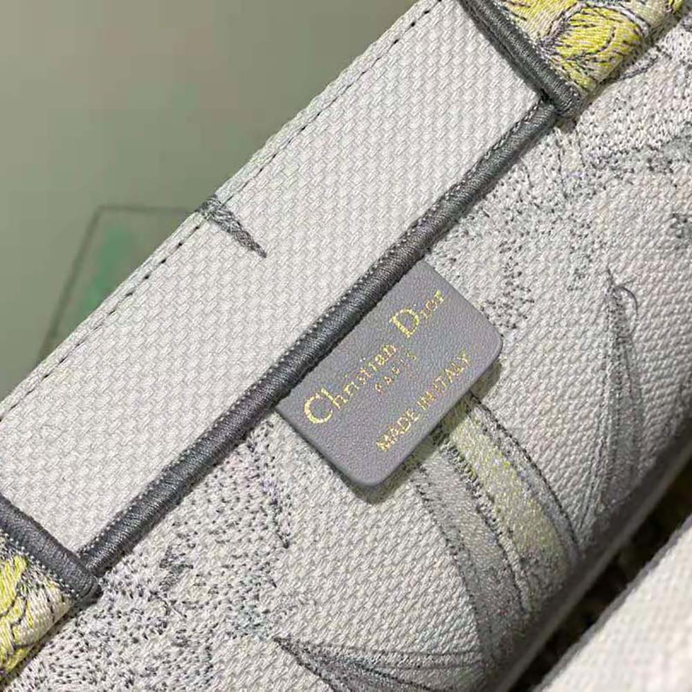 Dior Women Large Dior Book Tote White Multicolor Rêve D’Infini Embroidery - image 10