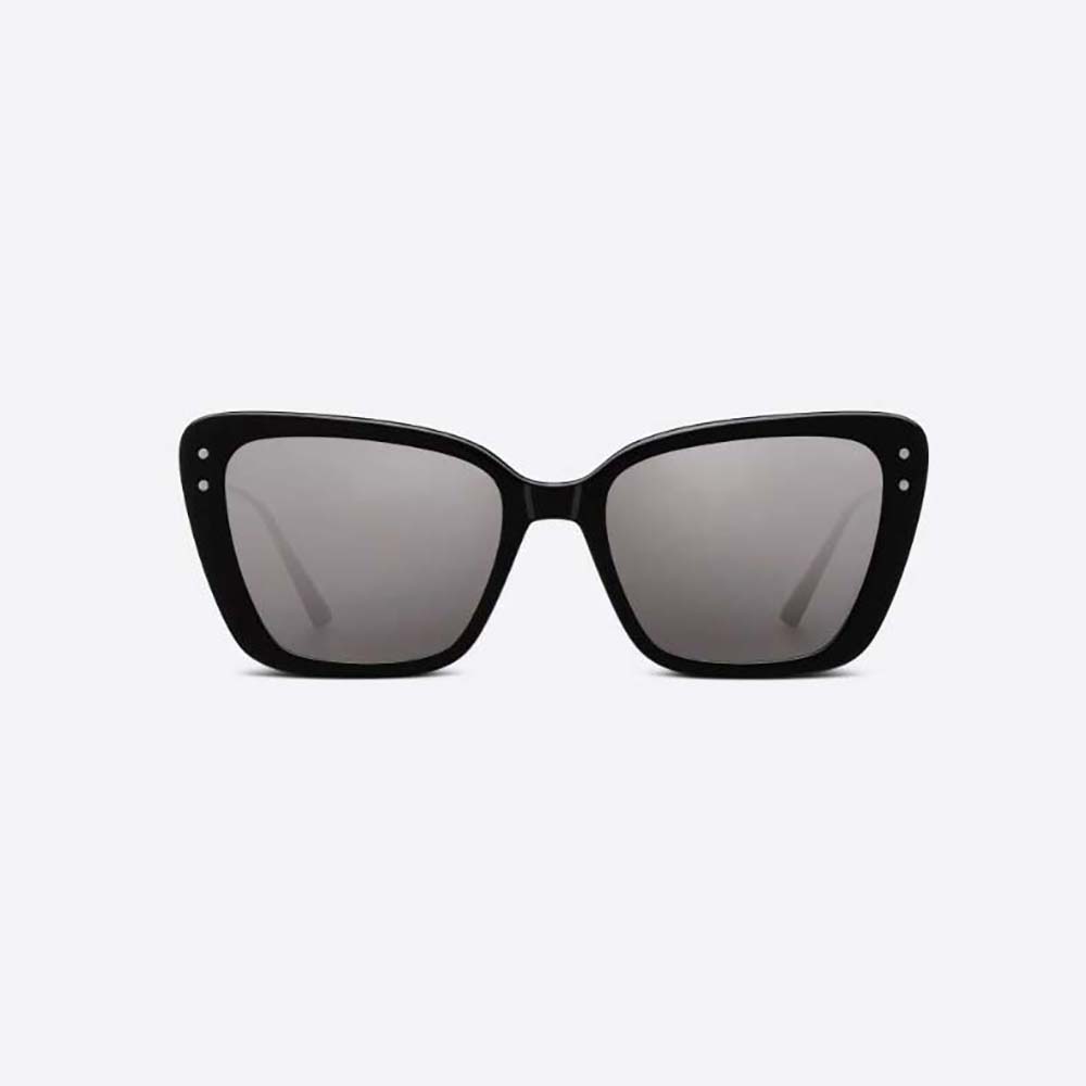 Front view of Dior Women MissDior B5I Gunmetal Mirrored Butterfly Sunglasses