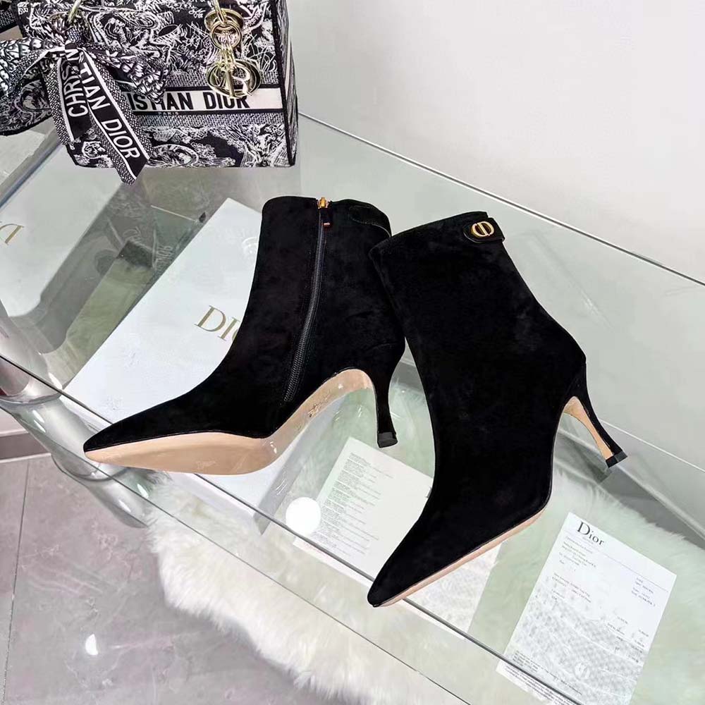 Dior Women Spectadior Ankle Boot in Stretch Suede Calfskin 65mm Heel - image 4