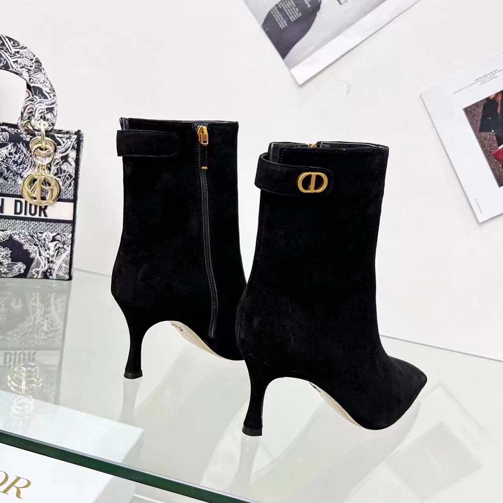 Dior Women Spectadior Ankle Boot in Stretch Suede Calfskin 65mm Heel - image 5