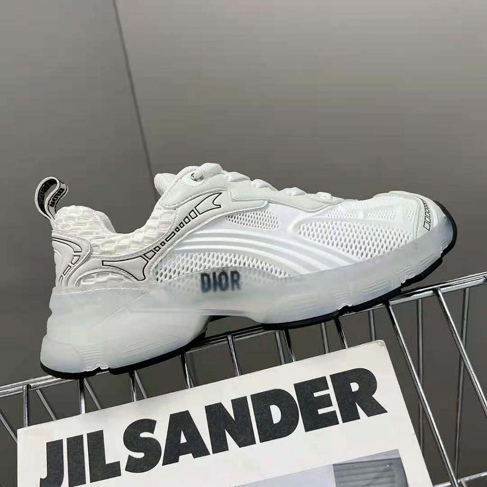 Dior Women Vibe Sneaker White Technical Fabric Mesh and Rubber - image 6