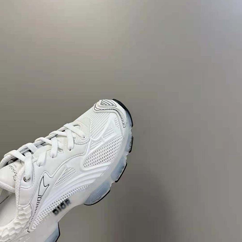 Dior Women Vibe Sneaker White Technical Fabric Mesh and Rubber - image 7