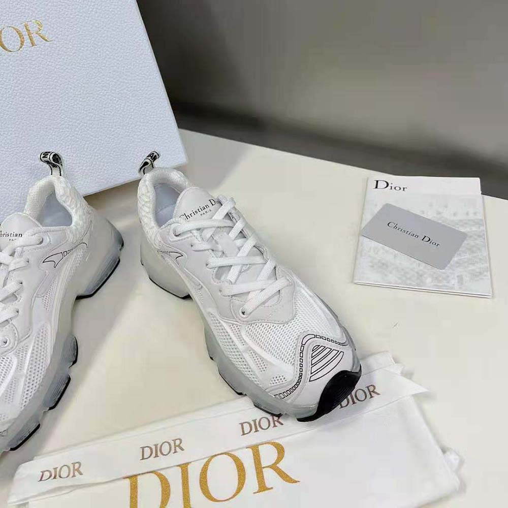 Dior Women Vibe Sneaker White Technical Fabric Mesh and Rubber - image 5