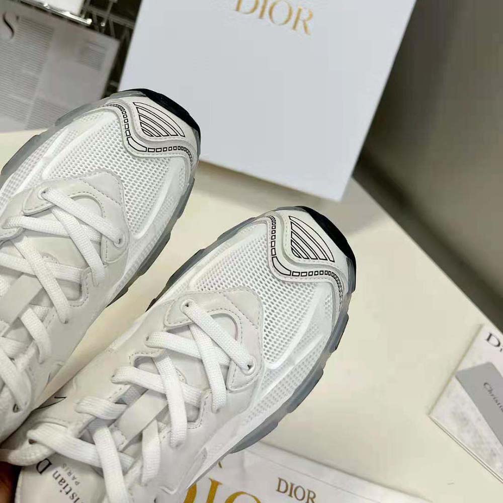 Dior Women Vibe Sneaker White Technical Fabric Mesh and Rubber - image 10