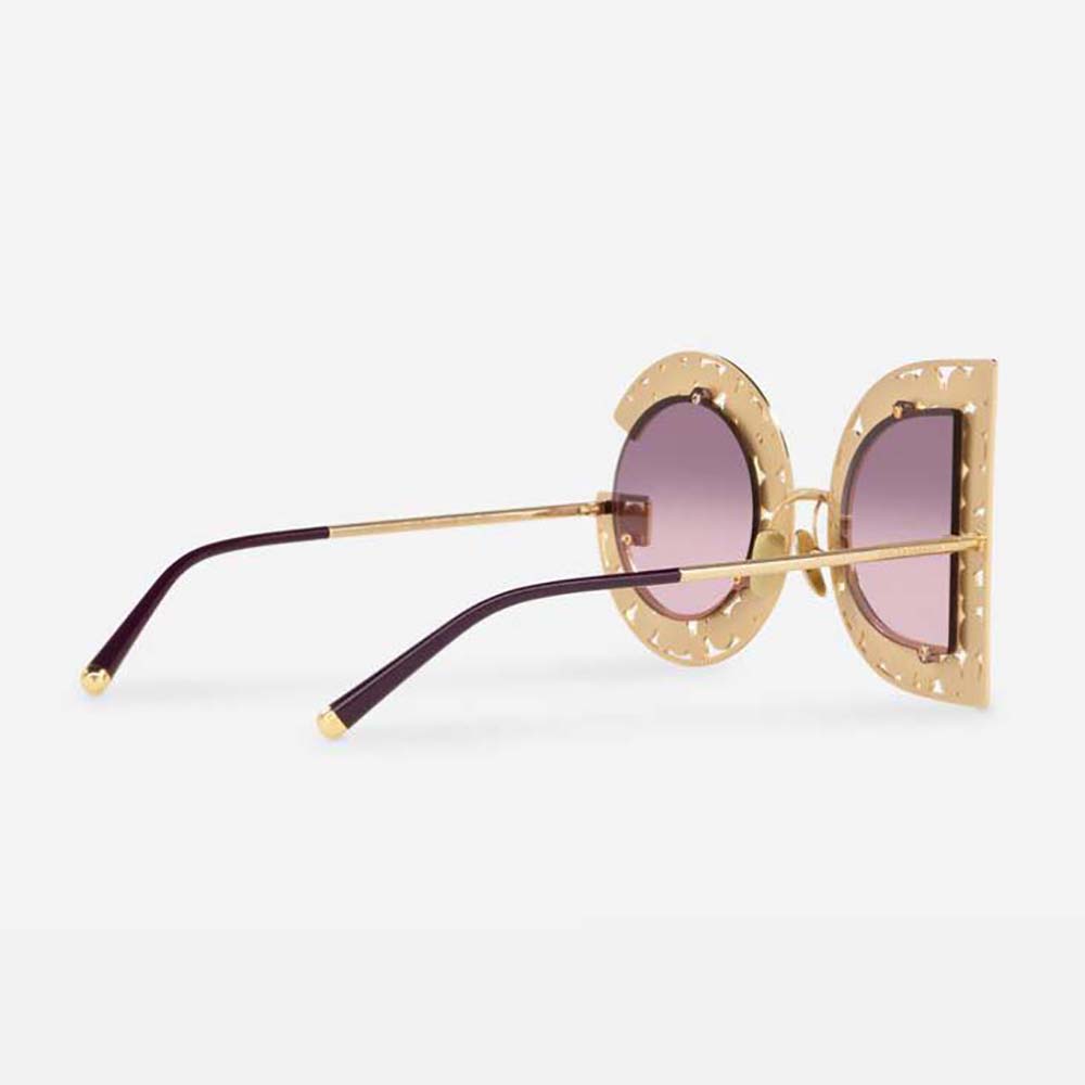 Dolce Gabbana D&G Women DG Crystal Sunglasses-Pink - image 5