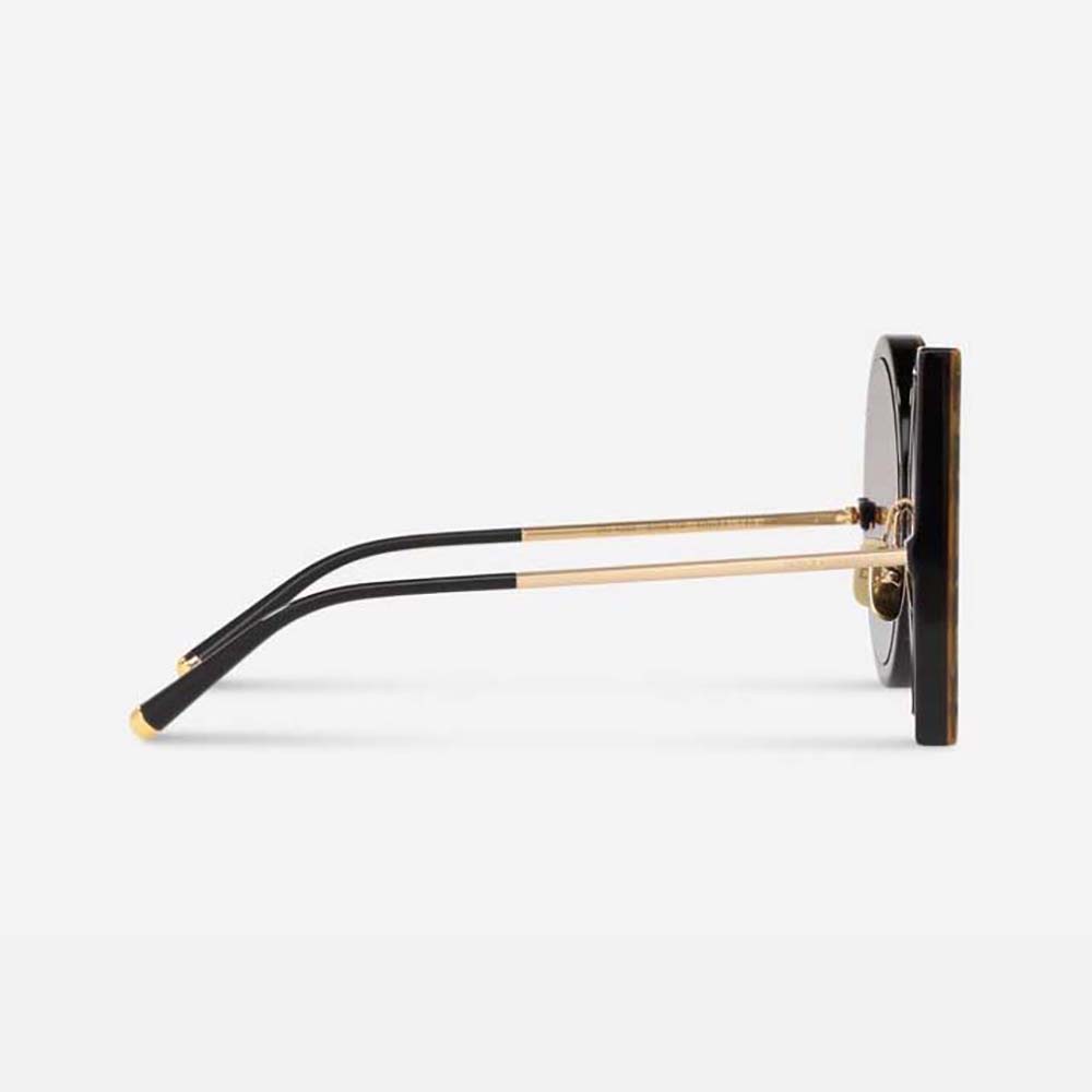 Dolce Gabbana D&G Women DG Leo Sunglasses-Gold - image 5