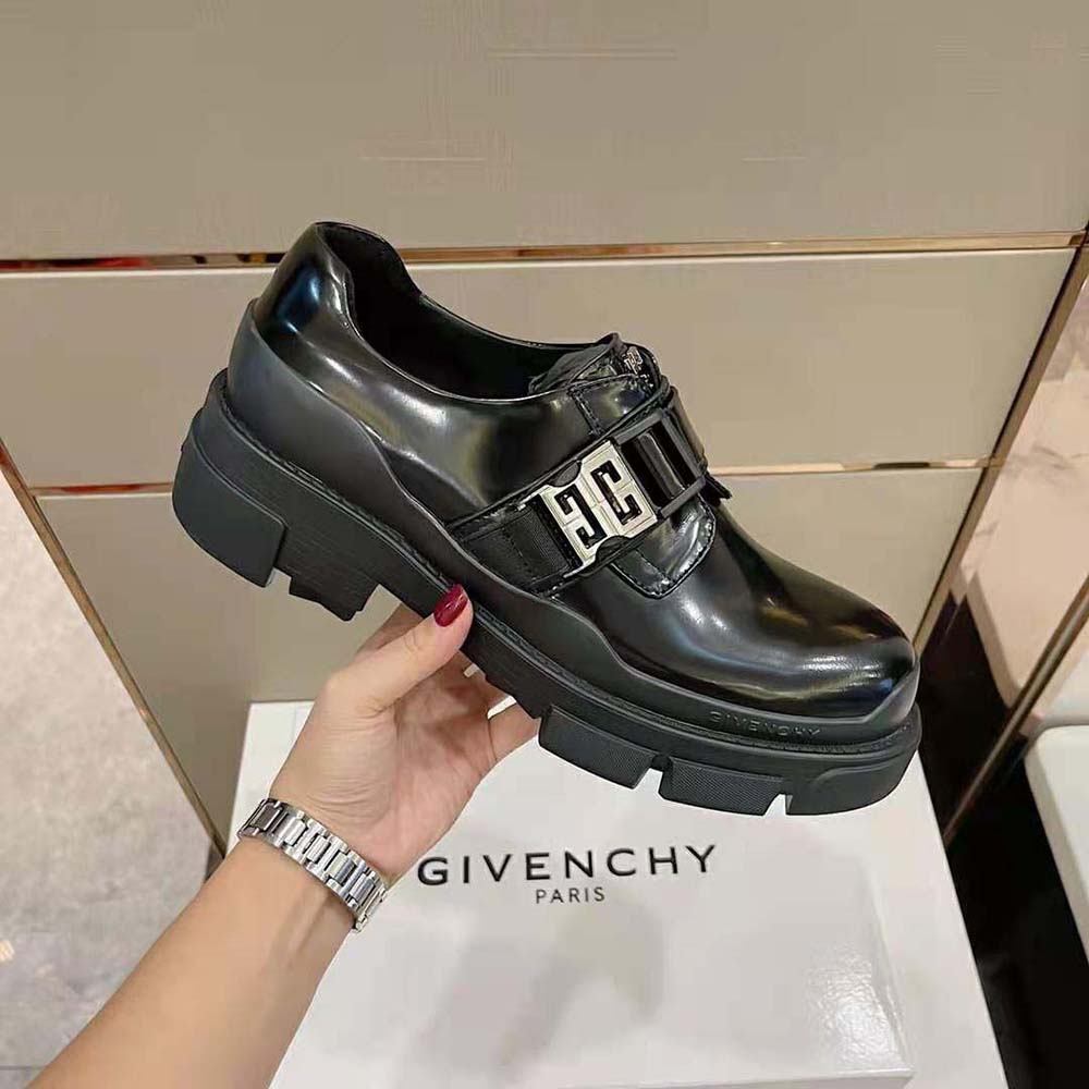 Givenchy Men Terra Derbies in Leather-Black - image 5