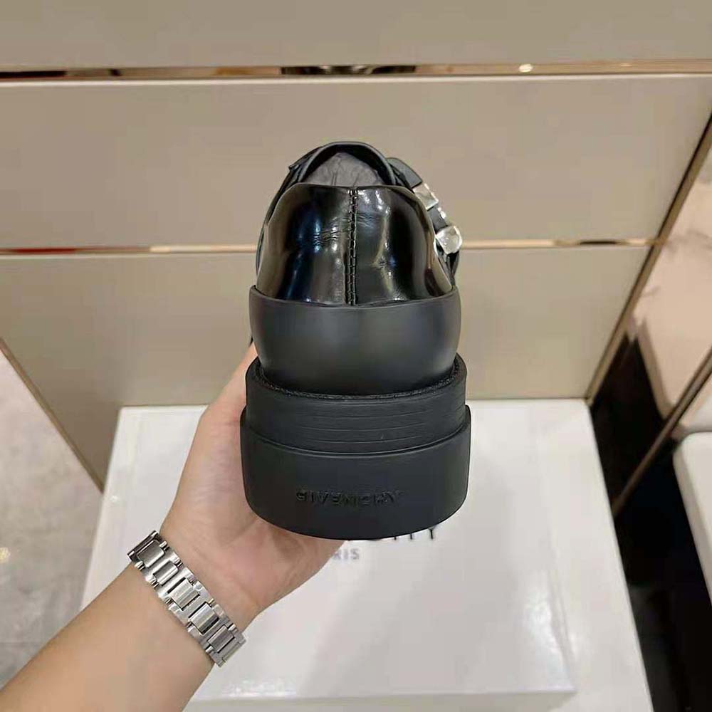Givenchy Men Terra Derbies in Leather-Black - image 7
