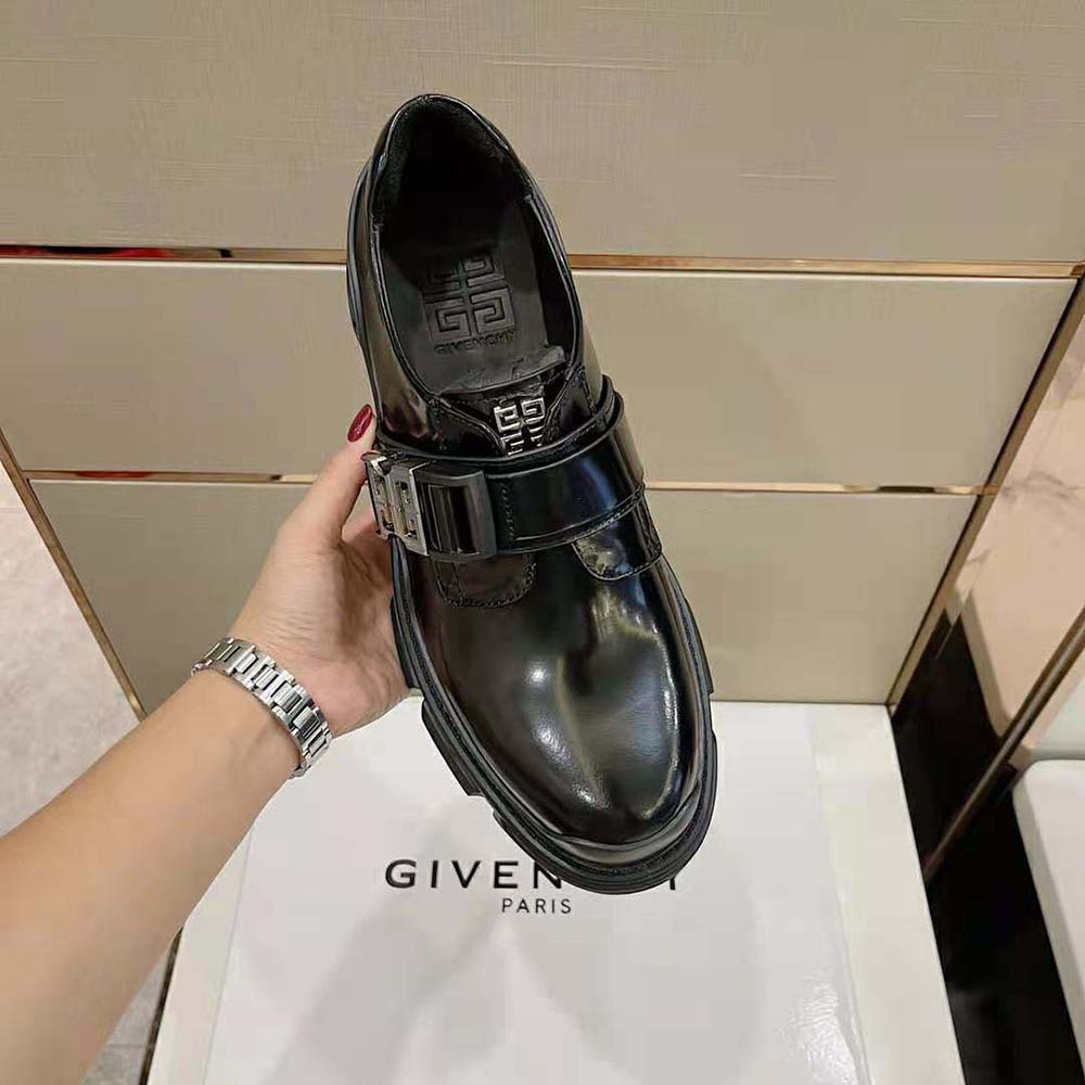 Givenchy Men Terra Derbies in Leather-Black - image 6