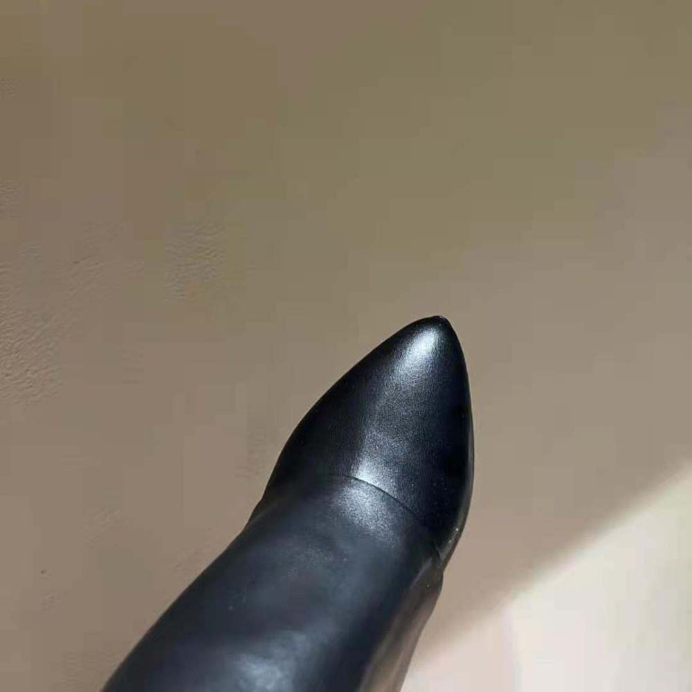 Givenchy Women Shark Lock Ankle Boots in Leather-Black - image 5