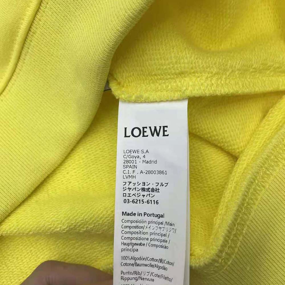 Loewe Women Ceramic Print Sweatshirt in Cotton-Yellow - image 7