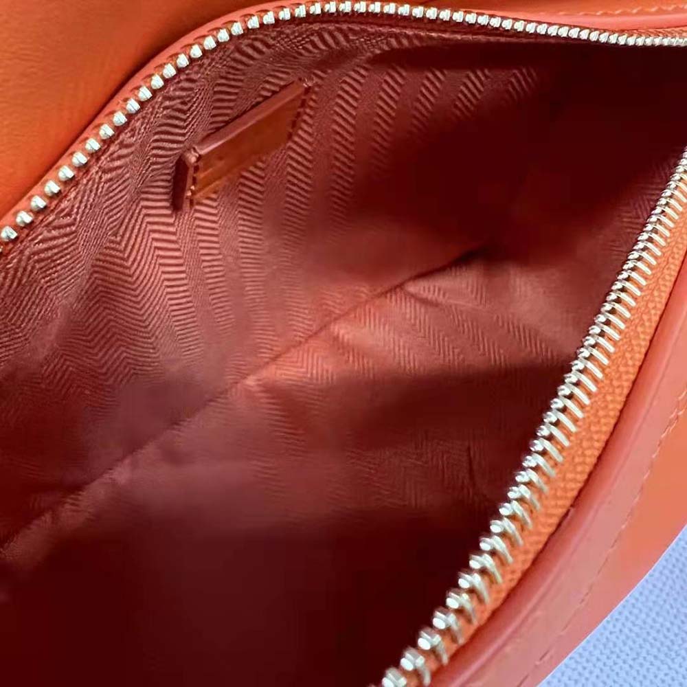 Loewe Women Mini Puzzle Bag in Satin Calfskin-Orange - image 10