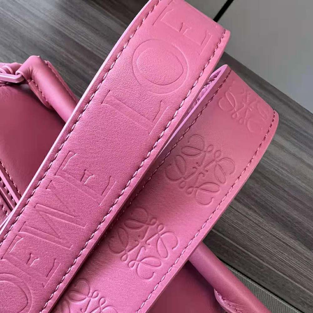 Loewe Women Mini Puzzle Bag in Satin Calfskin-Pink - image 6