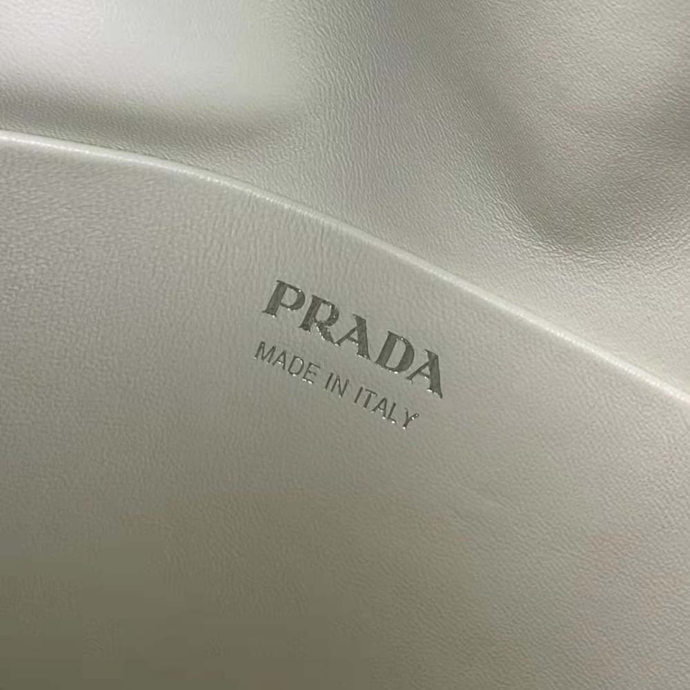 Prada Women Small Leather Prada Supernova Handbag-White - image 10