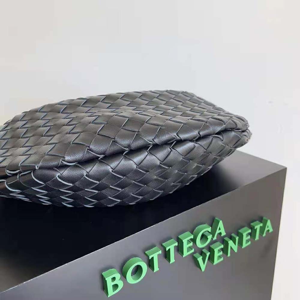 Bottega Veneta Women Sardine Top Handle Bag-Black - image 4