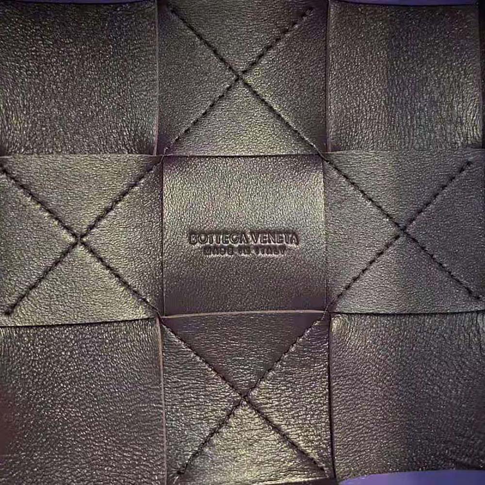 Bottega Veneta Women Small Cassette Cross-Body Bucket-Purple - image 10