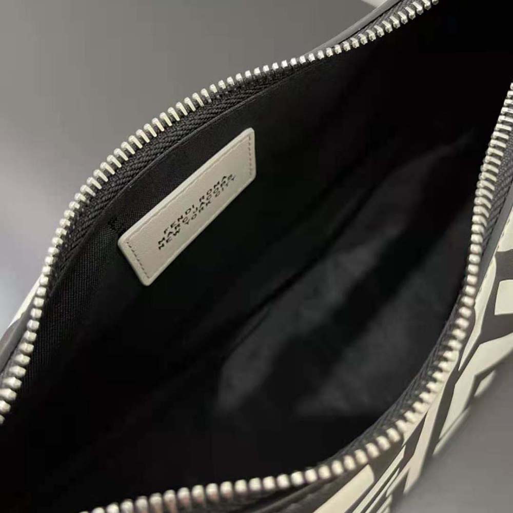 Fendi Women Fendigraphy Small Two-Tone Printed Leather Fendi Roma Capsule Bag - image 9
