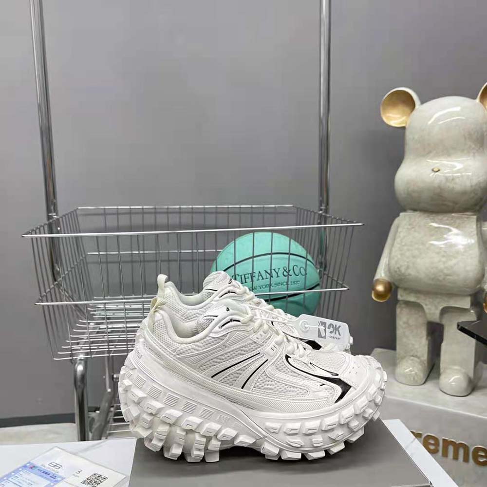 Balenciaga Unisex Defender Sneaker in Light Beige - image 7