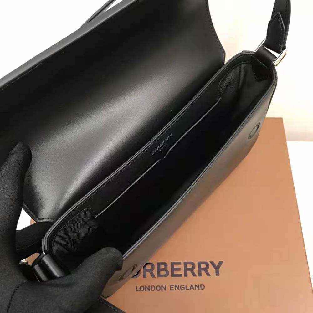 Burberry Women Leather Catherine Shoulder Bag-Black - image 8