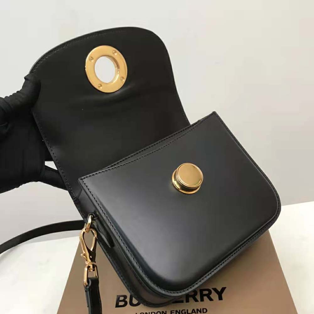 Burberry Women Leather Small Elizabeth Bag-Black - image 5