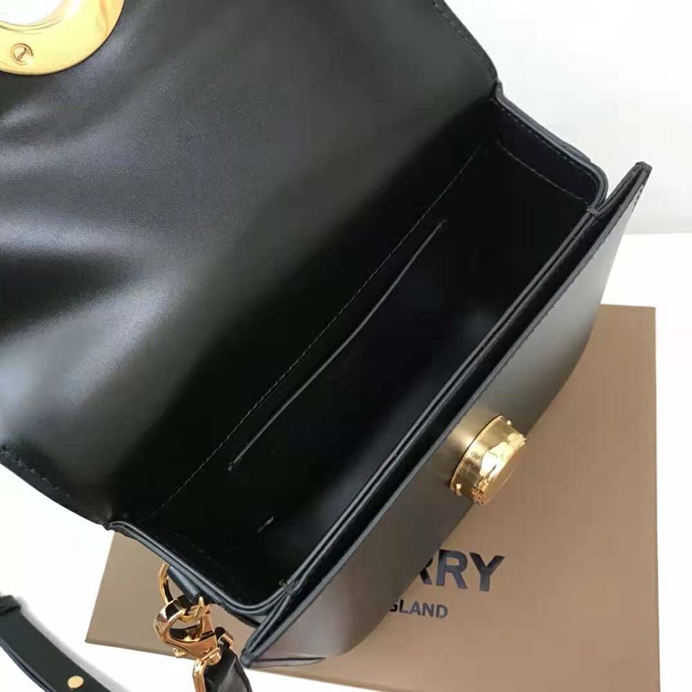 Burberry Women Leather Small Elizabeth Bag-Black - image 9