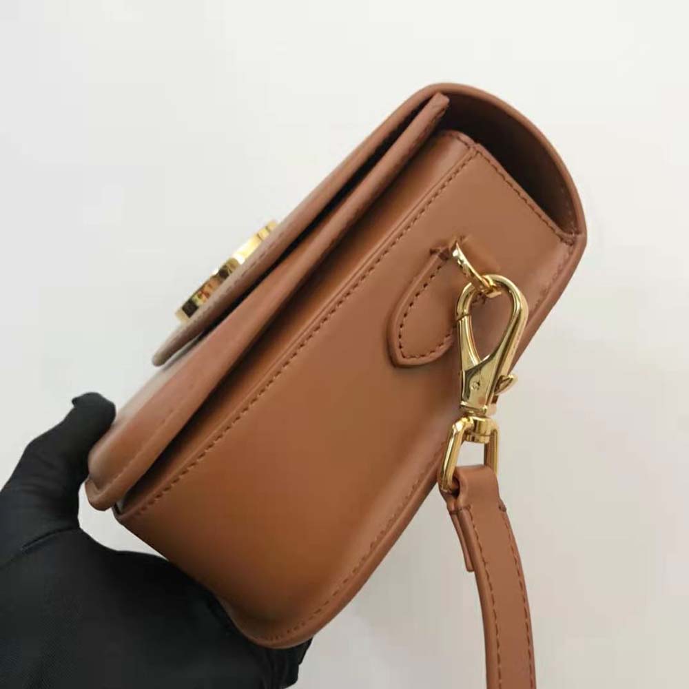 Burberry Women Leather Small Elizabeth Bag-Brown - image 6