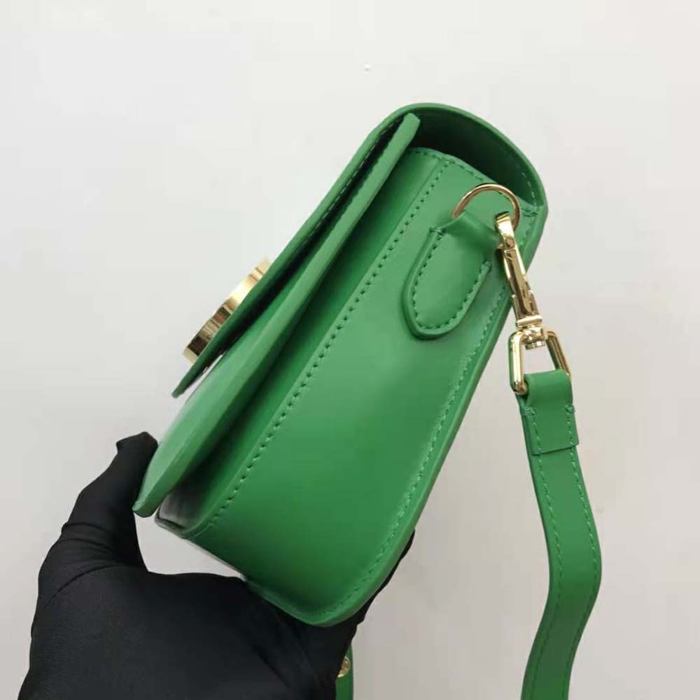 Burberry Women Leather Small Elizabeth Bag-Green - image 7