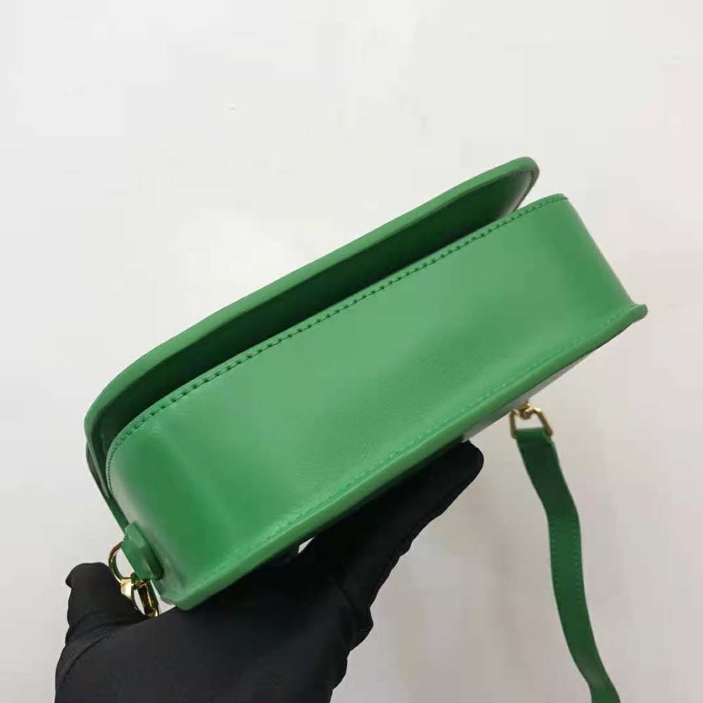 Burberry Women Leather Small Elizabeth Bag-Green - image 6