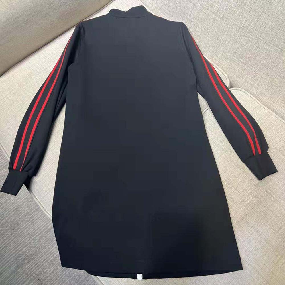 Celine Women Athletic Dress in Double Face Jersey-Black - image 4