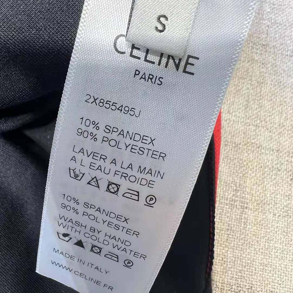 Celine Women Athletic Dress in Double Face Jersey-Black - image 8