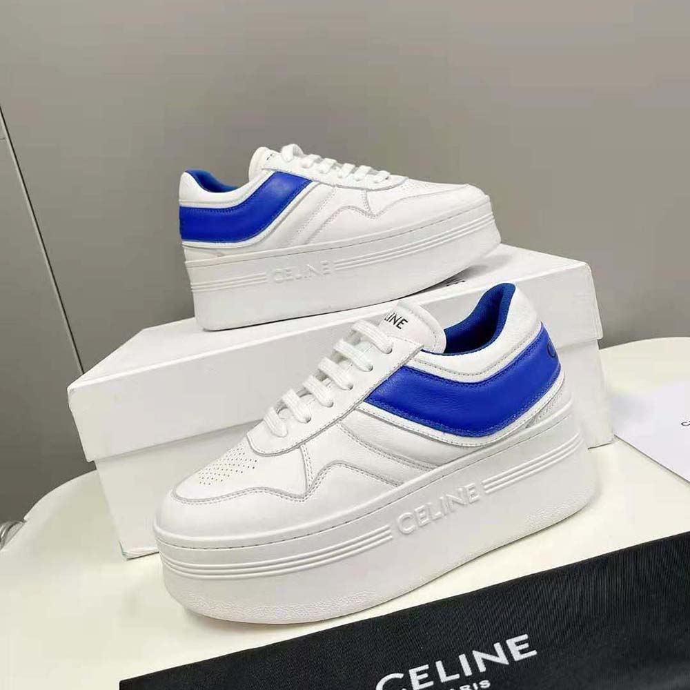 Celine Women Block Sneakers with Wedge in Calfskin - image 5
