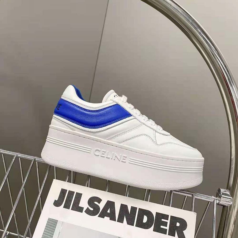 Celine Women Block Sneakers with Wedge in Calfskin - image 7