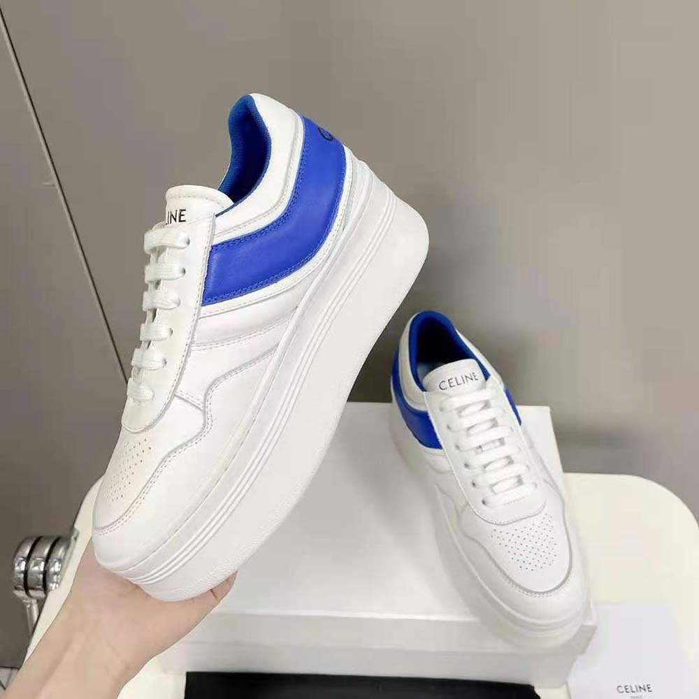 Celine Women Block Sneakers with Wedge in Calfskin - image 6