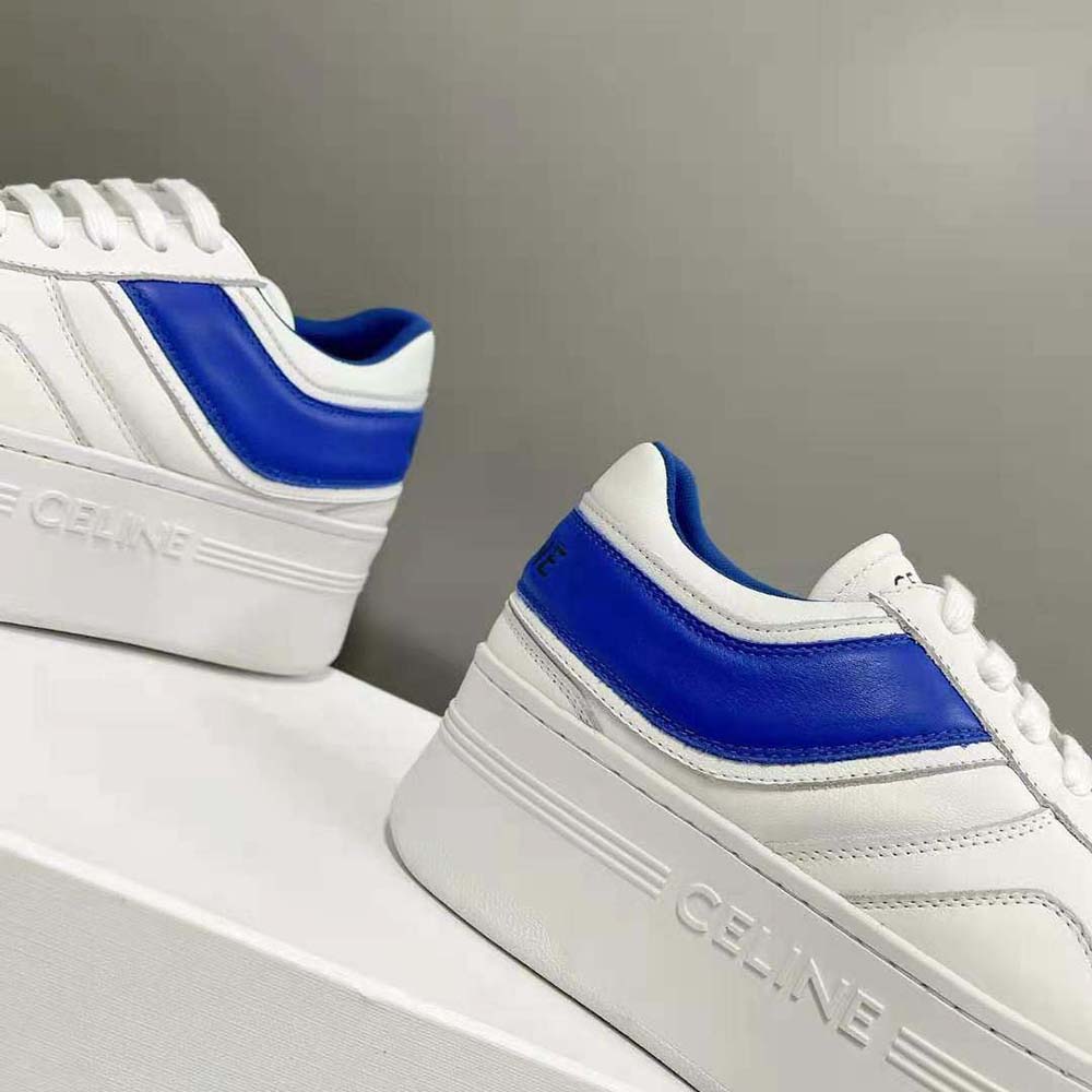 Celine Women Block Sneakers with Wedge in Calfskin - image 9