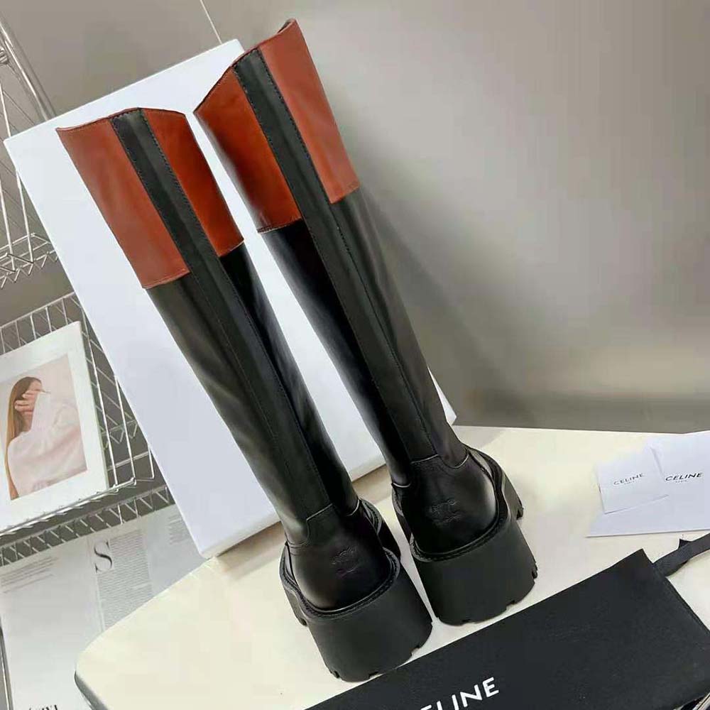 Celine Women Bulky High Boot in Calfskin - image 6