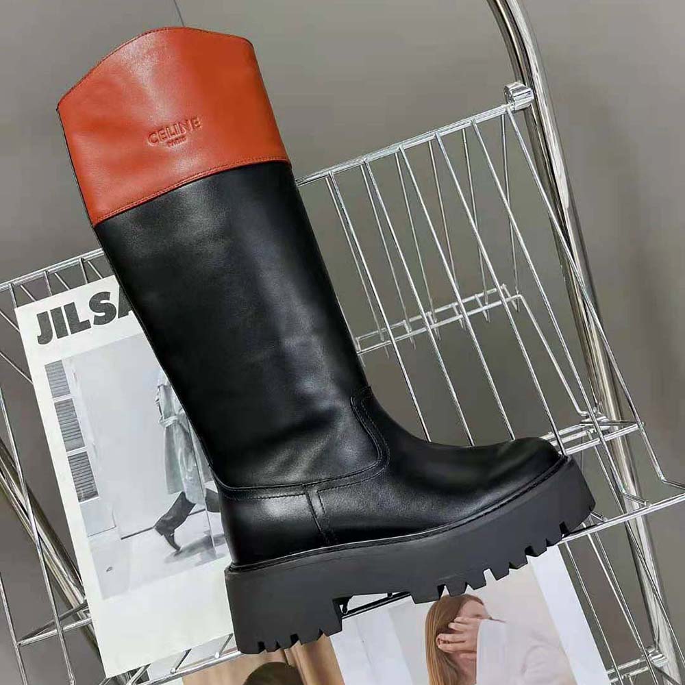 Celine Women Bulky High Boot in Calfskin - image 7