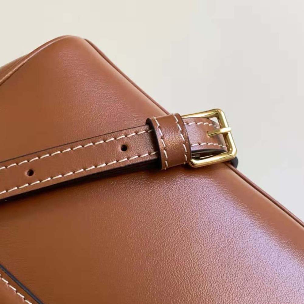 Celine Women Mini Soft 16 in Smooth Calfskin-Brown - image 9