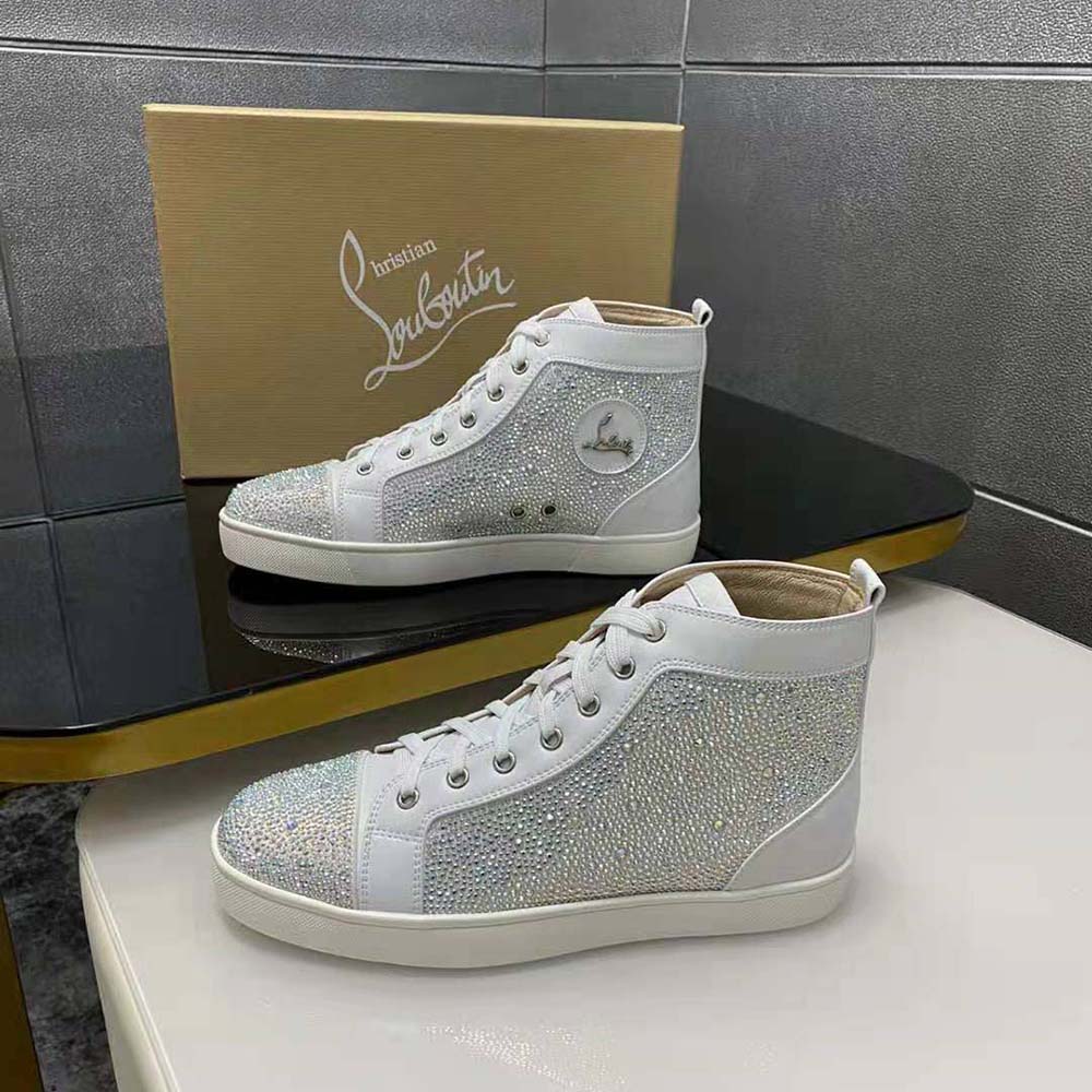 Christian Louboutin Men Louis Strass-White - image 5