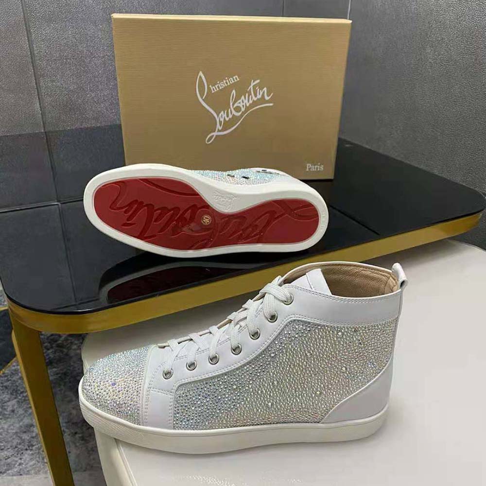 Christian Louboutin Men Louis Strass-White - image 9